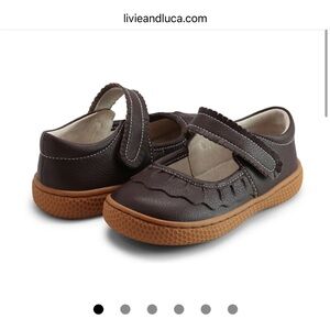 Livie and Luca RUCHE CLASSIC Mary Jane in Mocha